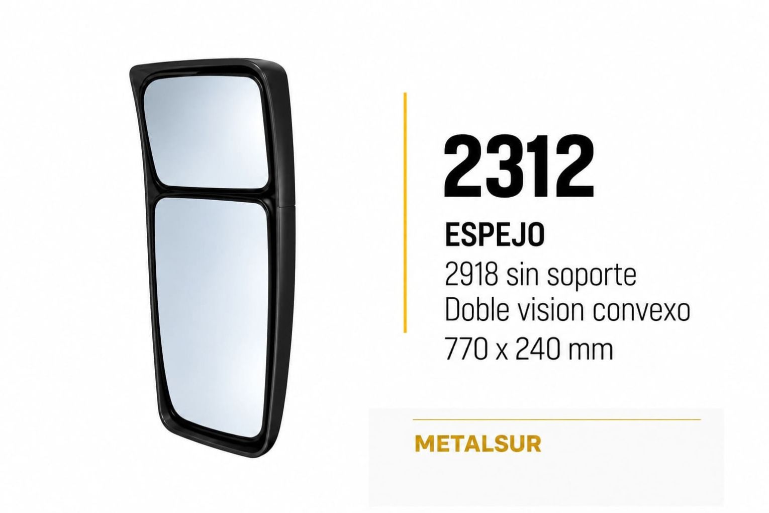 ESPEJO MetalSur LARGA DISTANCIA — FRA SRL